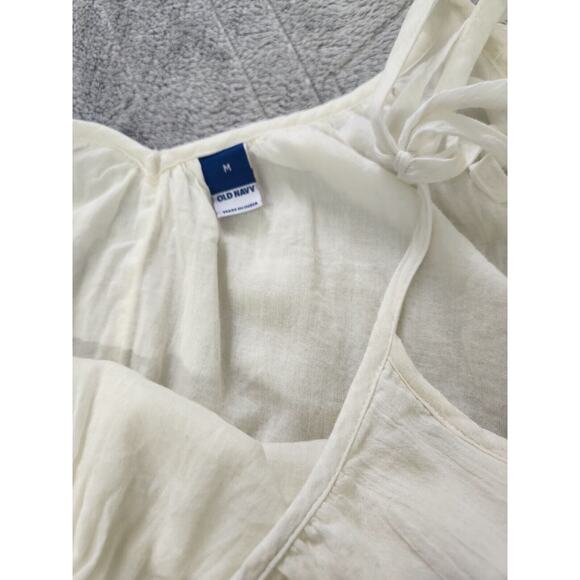 OLD NAVY Sleeveless Tasseled Color-Block Maxi Dress Pockets Oversized M-XL - Picture 9 of 11